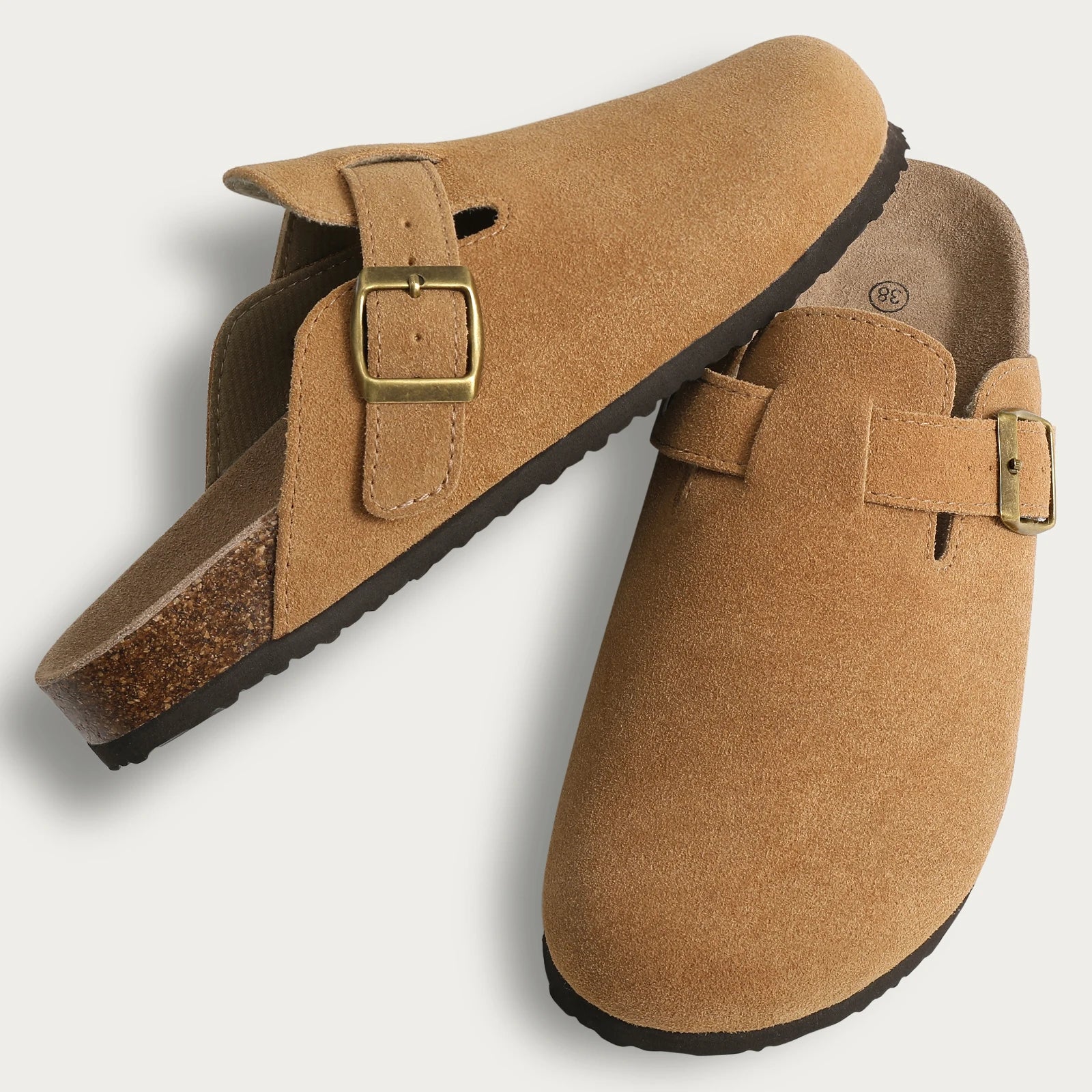 ELSIE SUEDE CLOGS