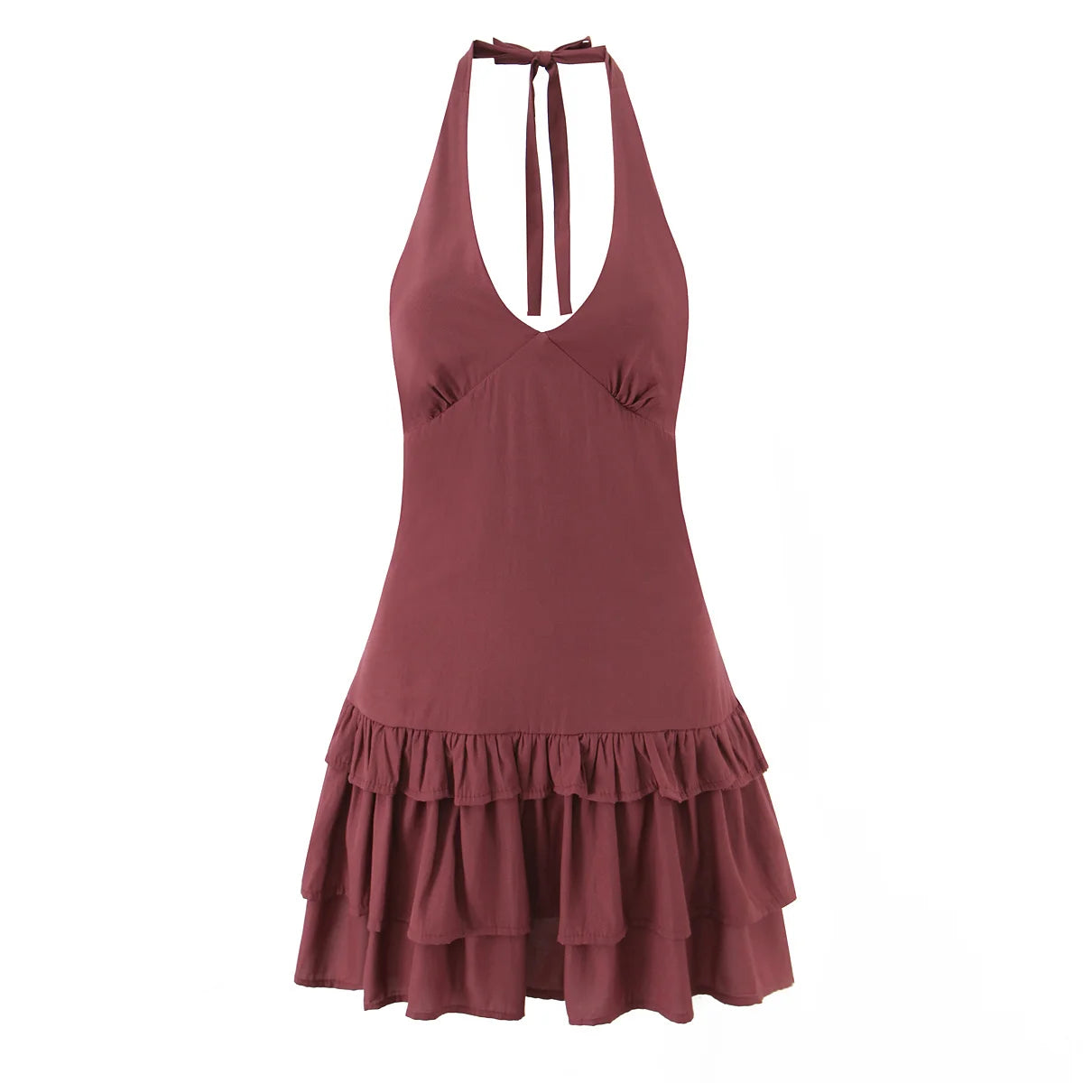 JOARDA RUFFLE MINI DRESS