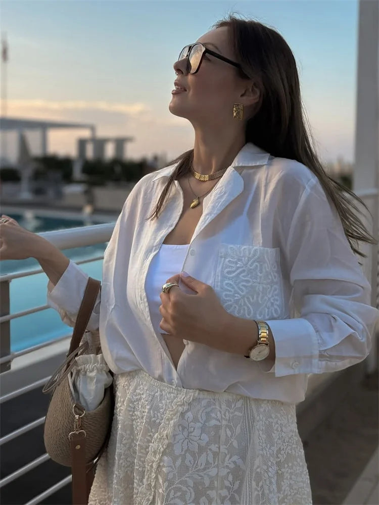 ELEANOR POCKET SHIRT