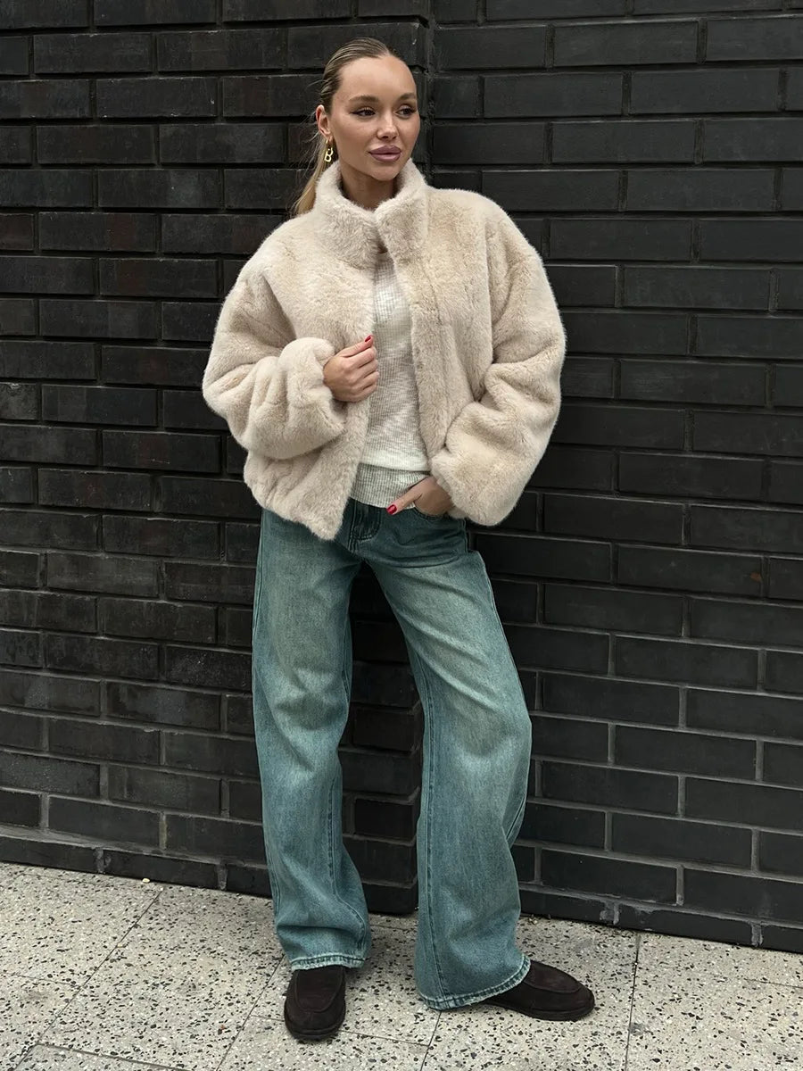 LOLA FAUX FUR JACKET