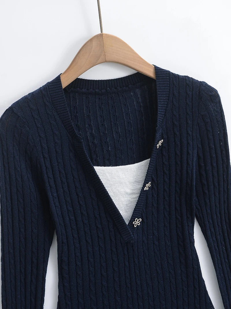 TISIA KNITTED BLOUSE