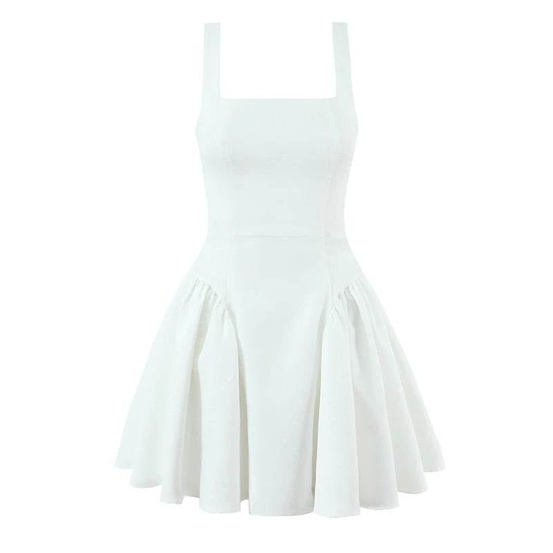 RITA LACE UP MINI DRESS