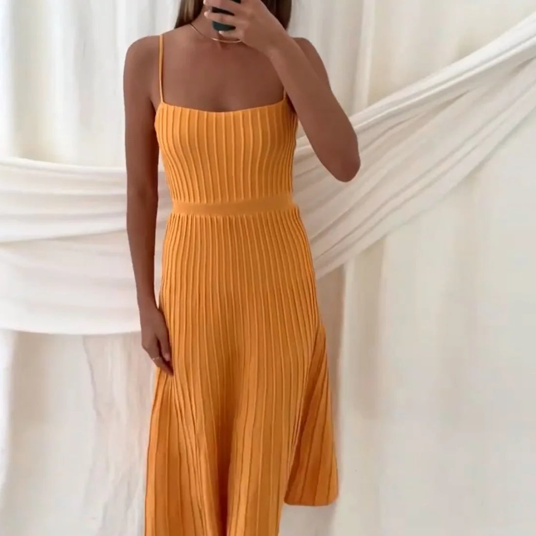 FREYA RIBBED MAXI DRESS