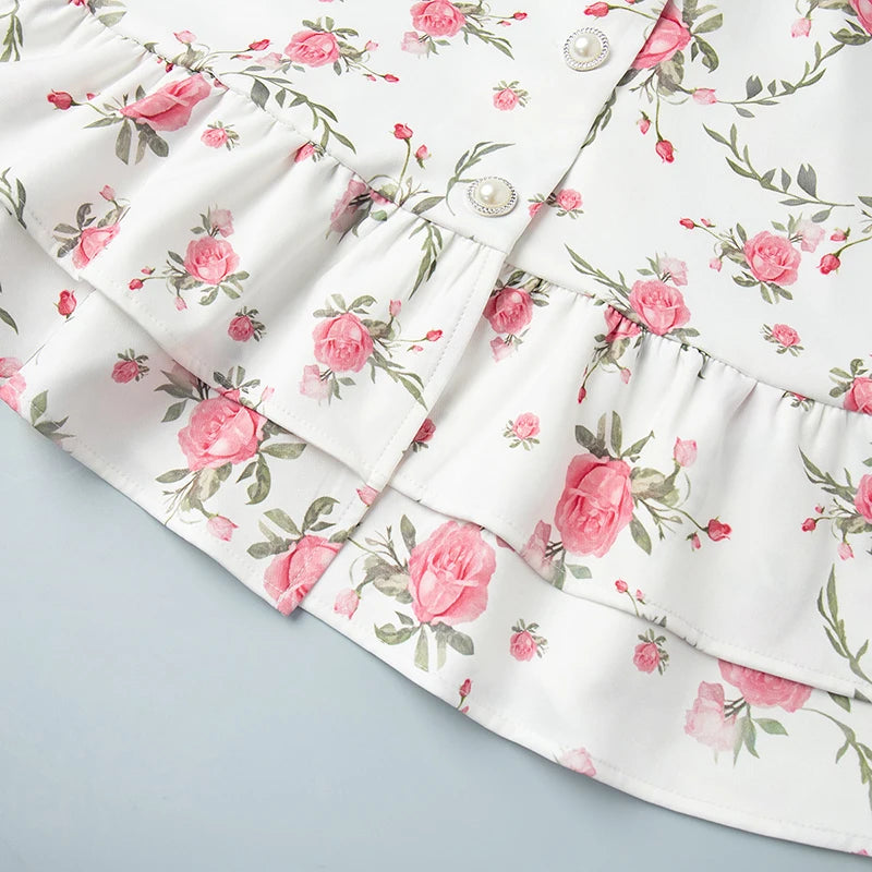 AYLIN FLORAL MINI DRESS