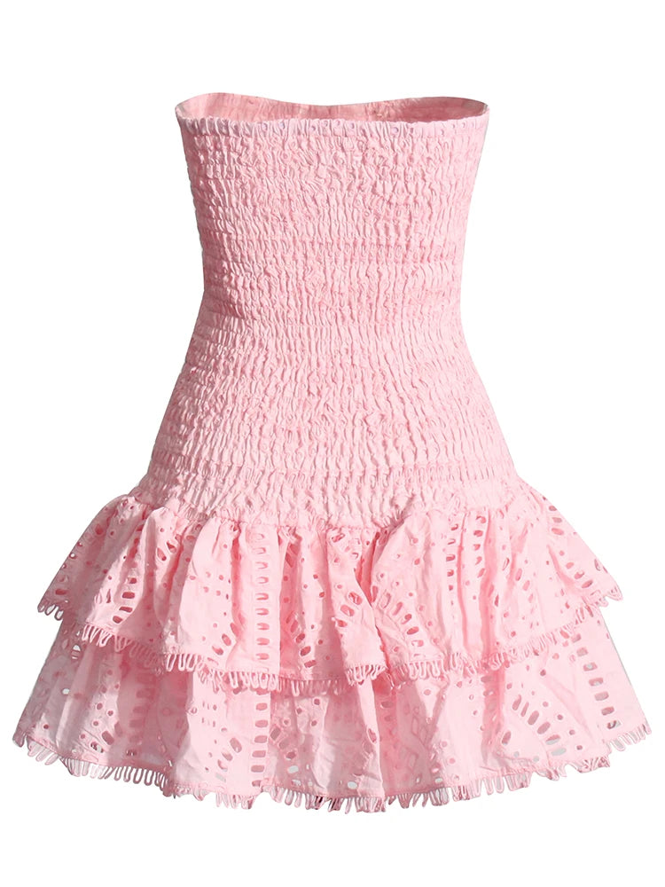 marbelle pink mini dress Marbelle Pink Mini Dress - 12
