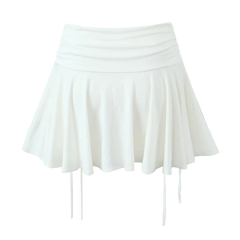 EMERSYN DRAWSTRING MINI SKORT