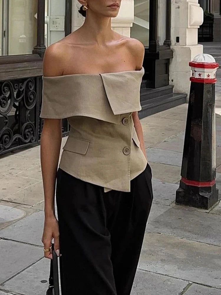AMEL OFF SHOULDER TOP