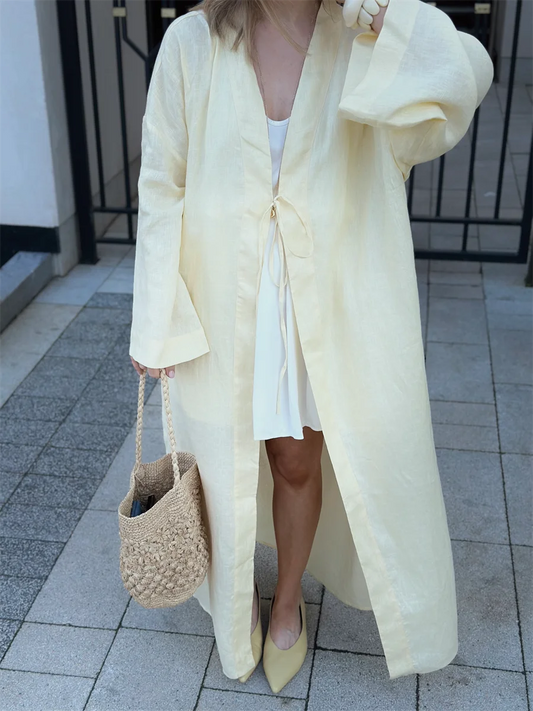 HARA LINEN KIMONO