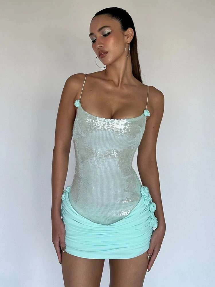 LORELI SEQUIN MINI DRESS