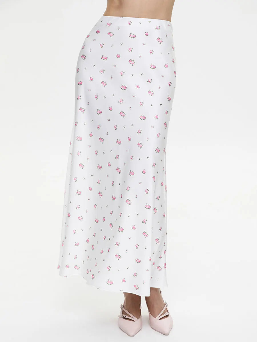 VIOLA SATIN SKIRT