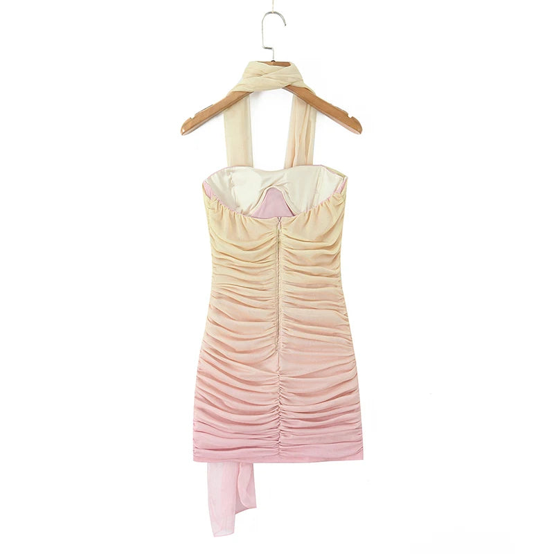 MICA MESH MINI DRESS