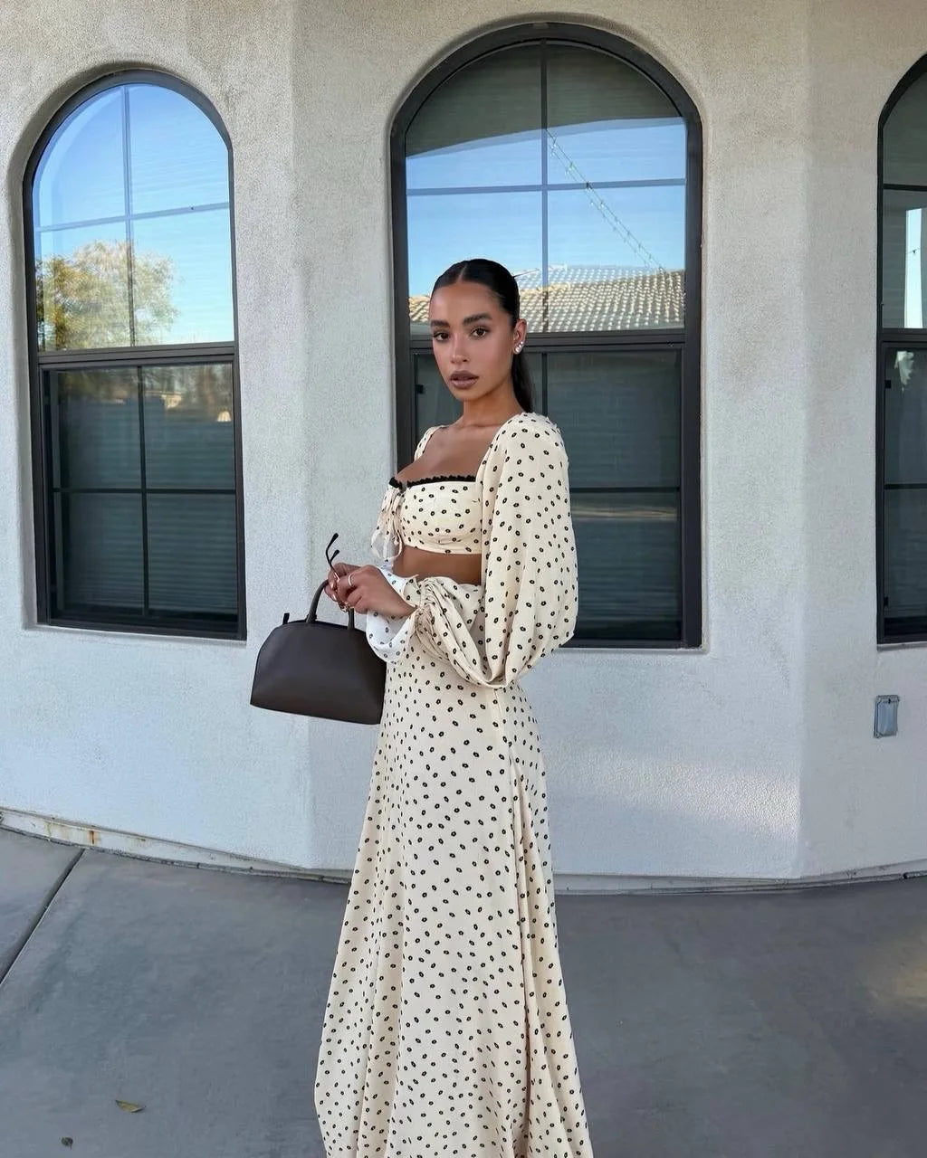 MIA POLKA DOT TWO PIECE SET