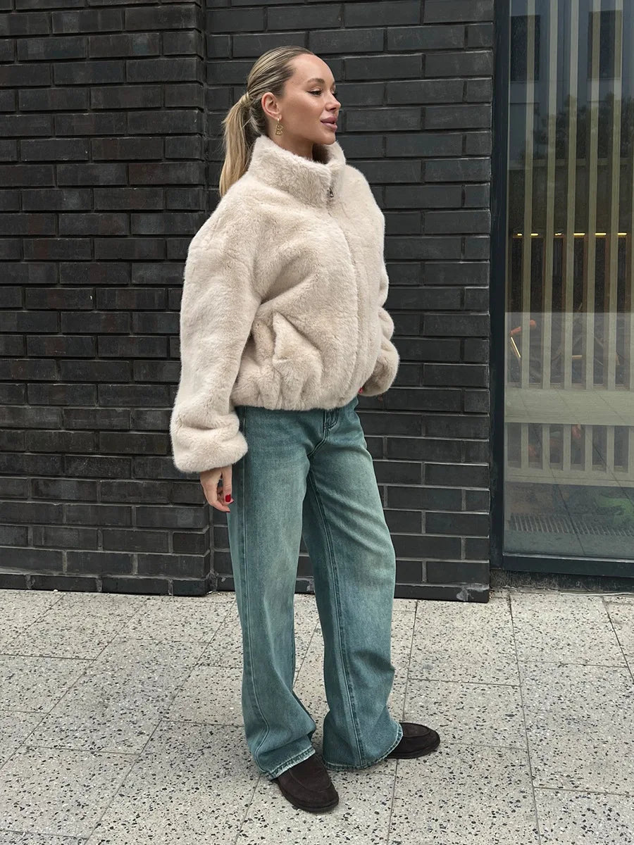 LOLA FAUX FUR JACKET