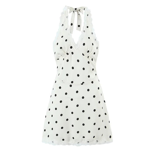 ELLIS POLKA DOT MINI DRESS