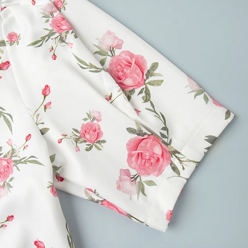 AYLIN FLORAL MINI DRESS