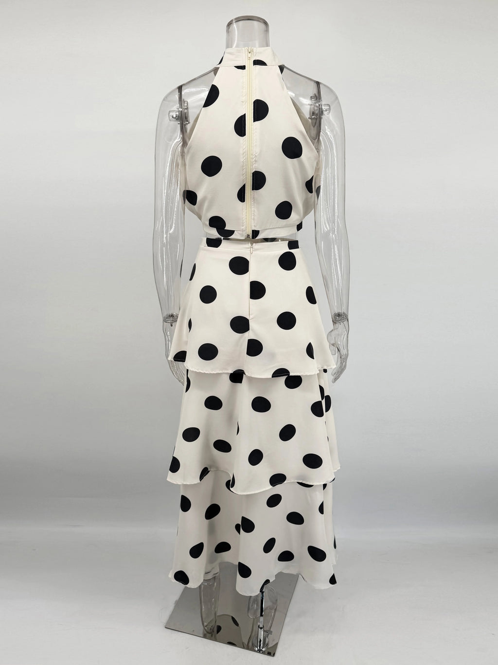 AMALS POLKA DOT TWO PIECE SET