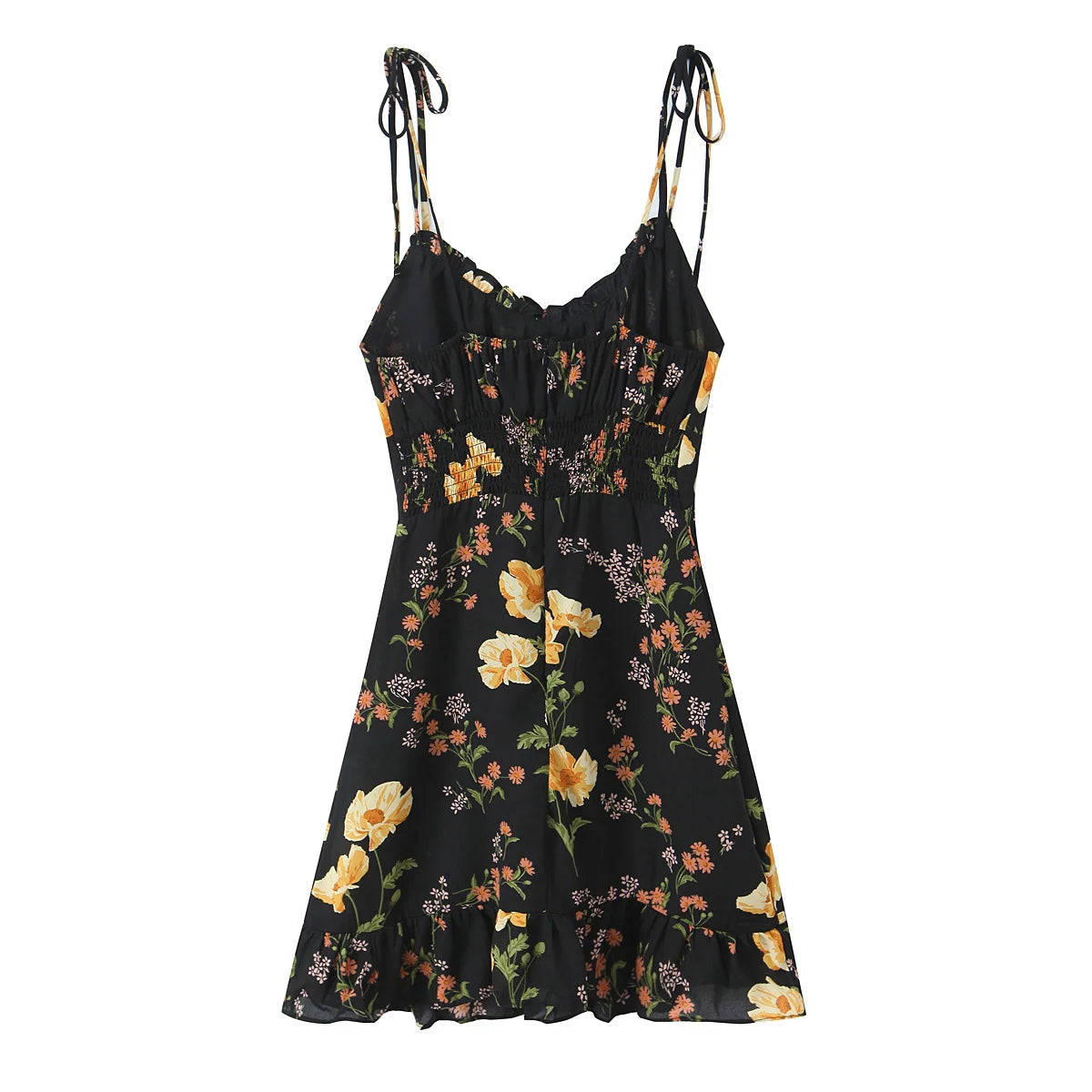 SARA FLORAL MINI DRES