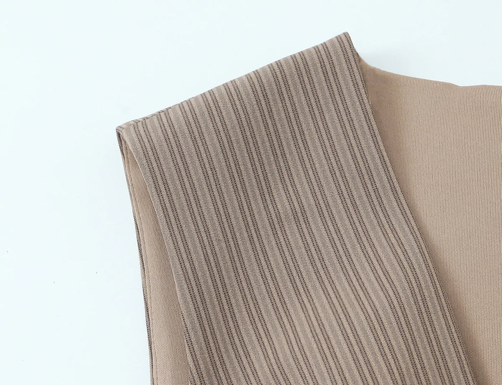 NEVA STRIPED MINI DRESS