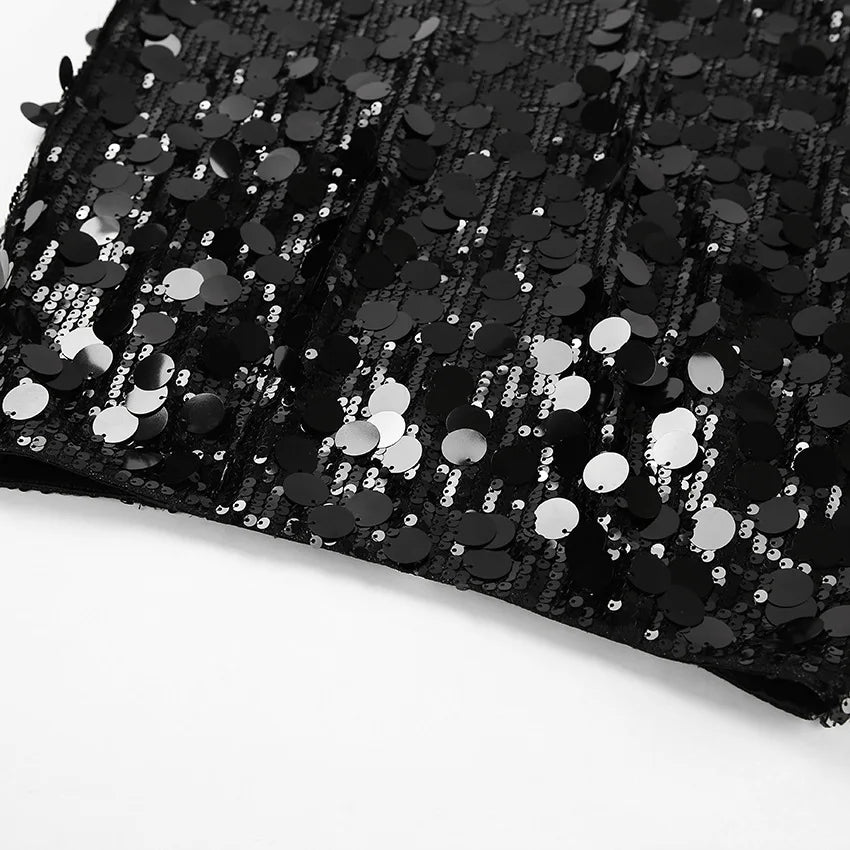 AZIEL SEQUIN MINI SKIRT