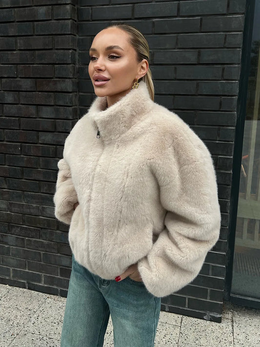 LOLA FAUX FUR JACKET