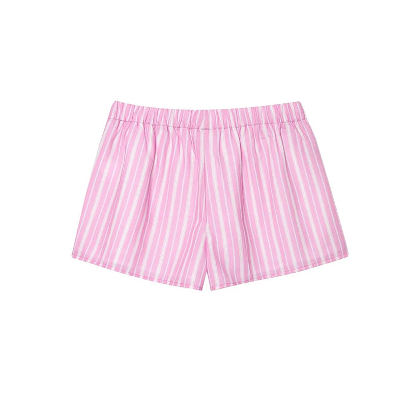 JACKIE STRIPED SHORTS