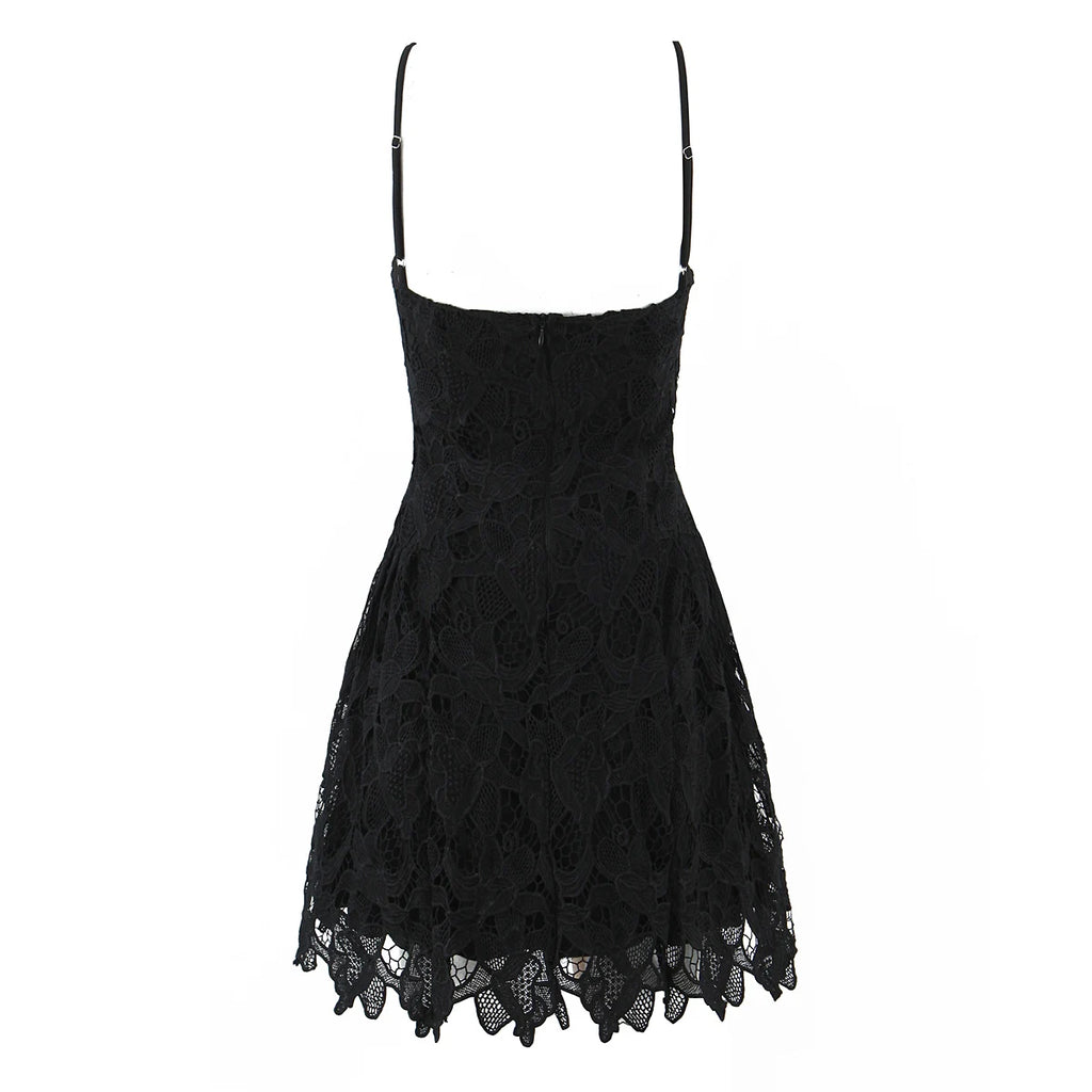 NERINA LACE MINI DRESS