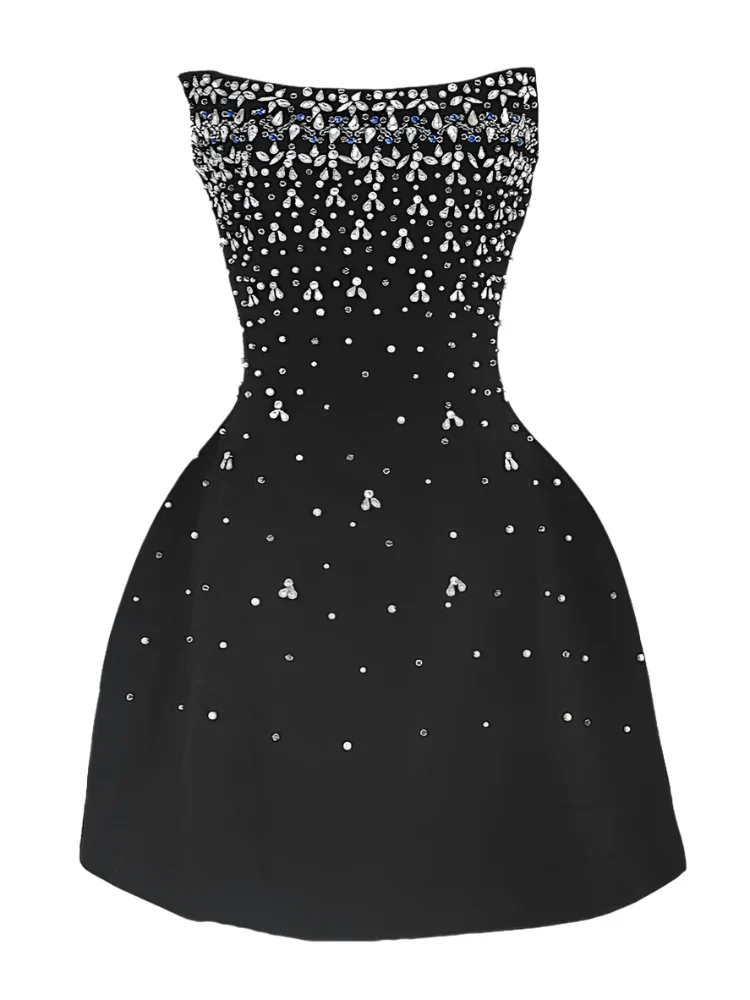 LORA CRYSTAL MINI DRESS