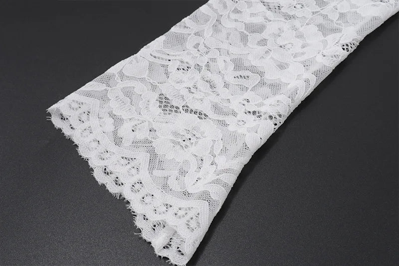 MELANIE LACE MINI DRESS