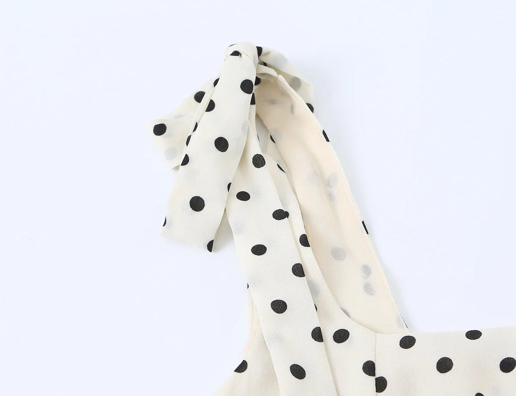 MAIDA POLKA DOT DRESS