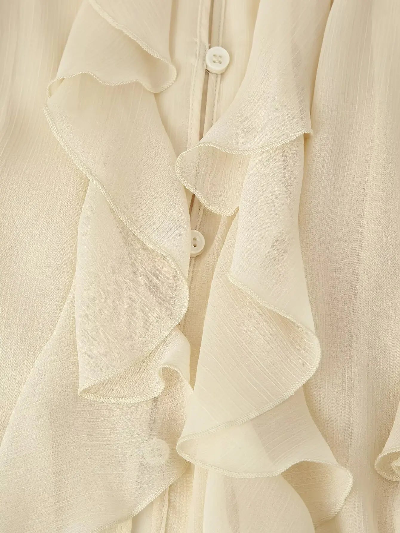 CHIARA RUFFLE BLOUSE