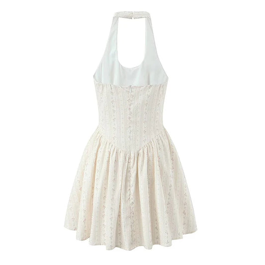 AISA FLORAL MINI DRESS
