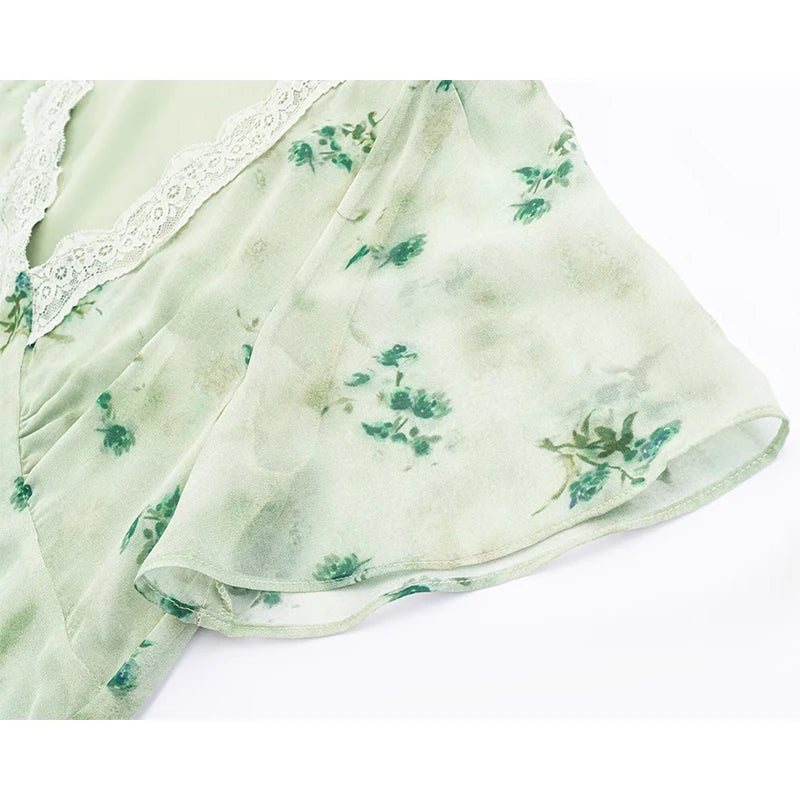 ARABELA FLORAL MIDI DRESS