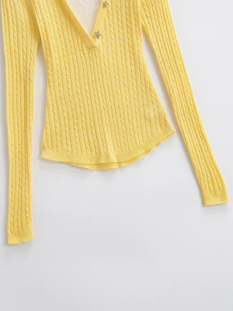 TISIA KNITTED BLOUSE