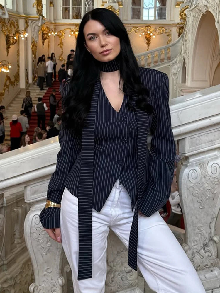 SIENNA RIBBON BLAZER