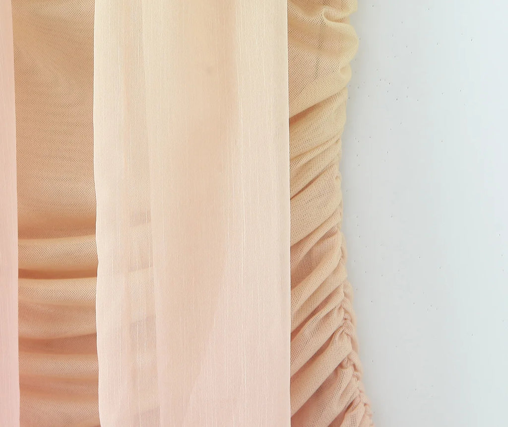 MICA MESH MINI DRESS