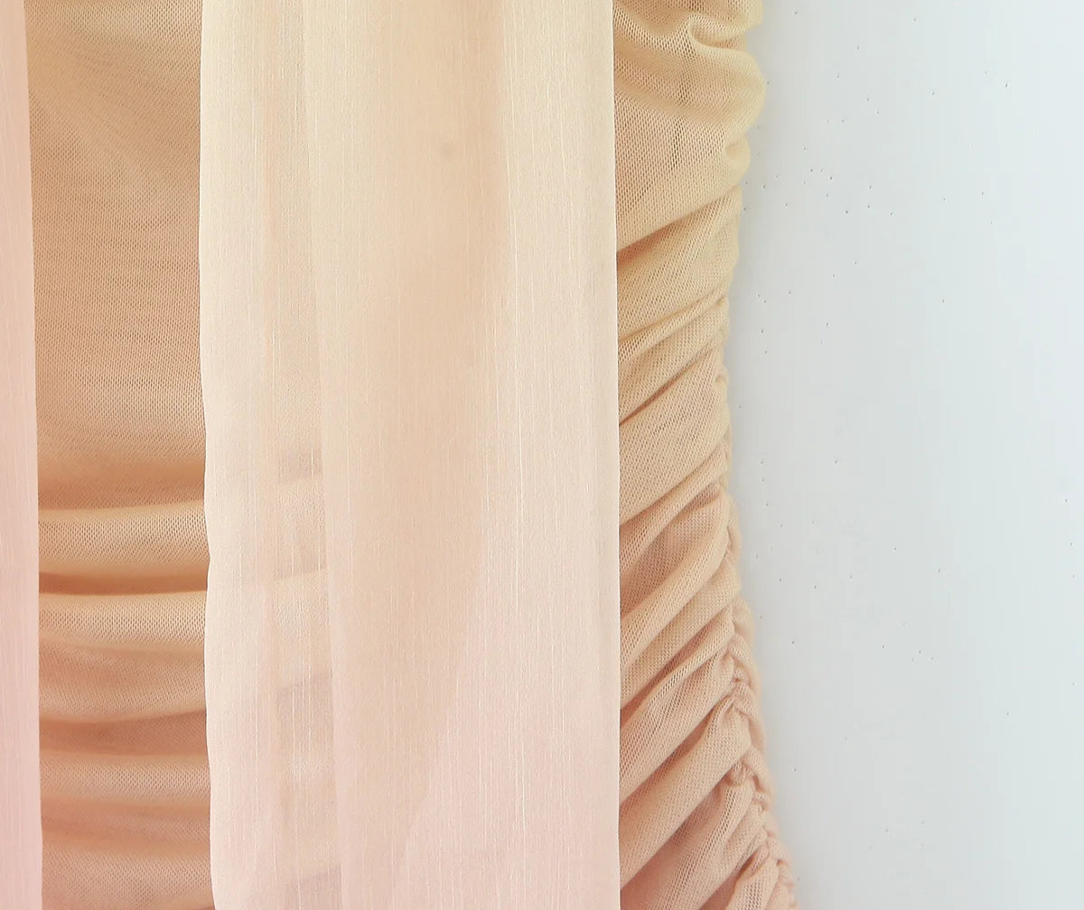 MICA MESH MINI DRESS