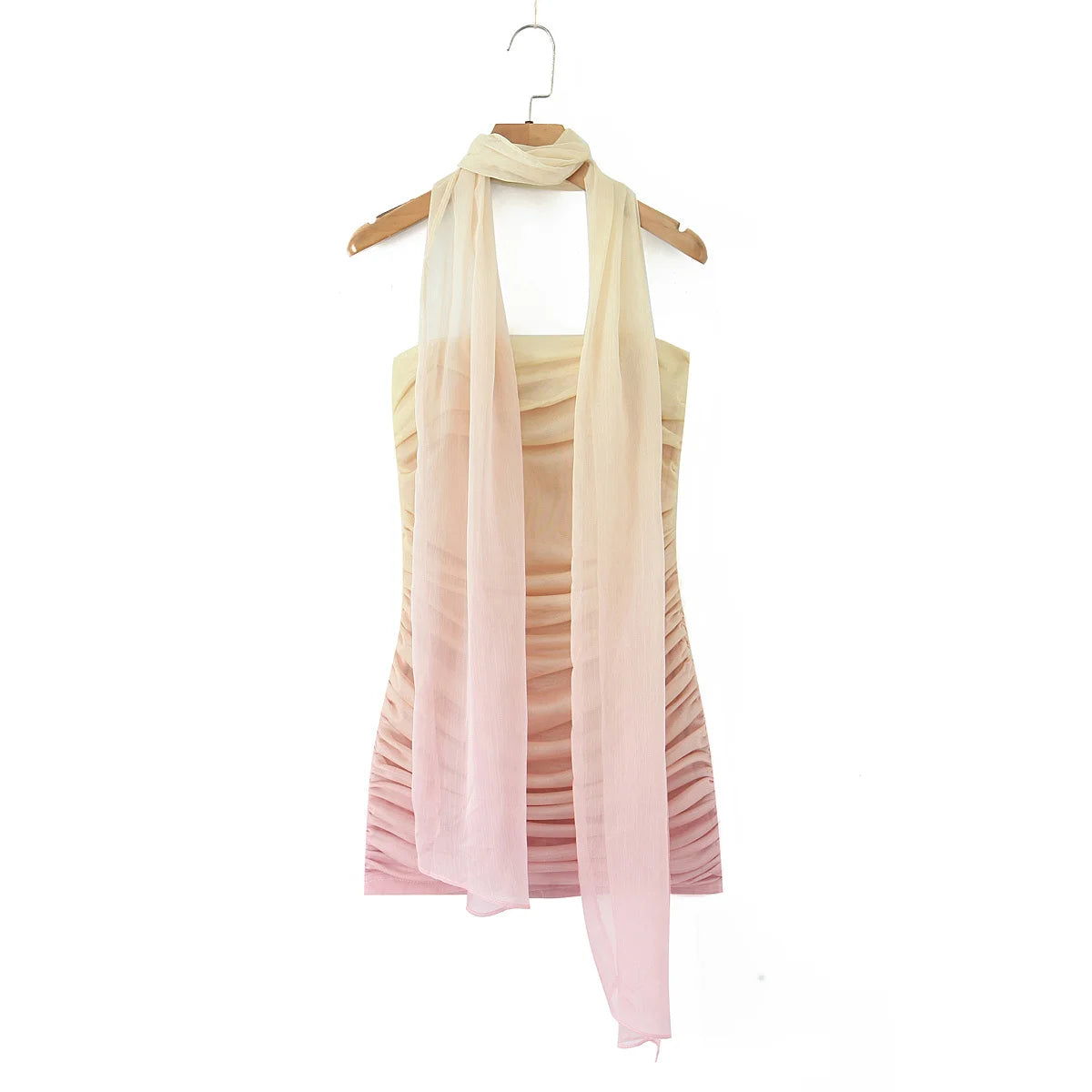 MICA MESH MINI DRESS