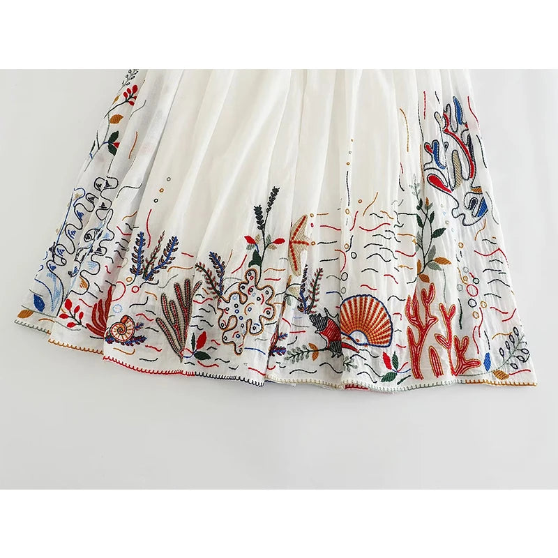 MADALINA EMBROIDERED SET