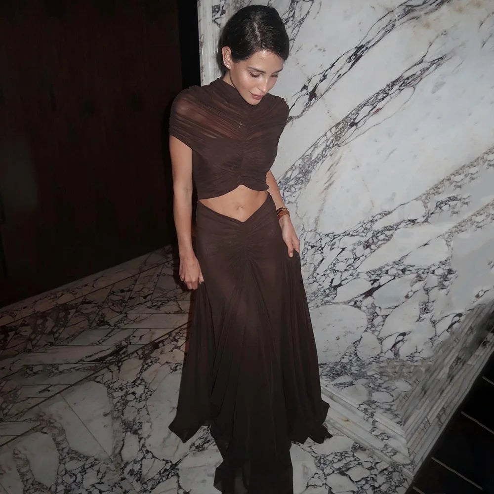 ILDA CUT OUT MAXI DRESS