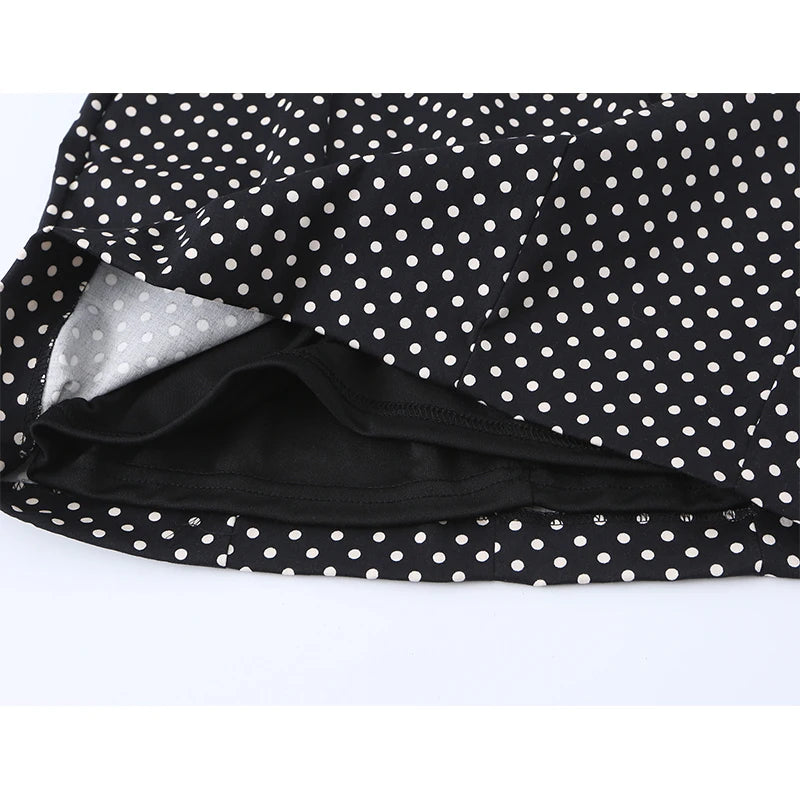 ZURI POLKA DOT MINI DRESS