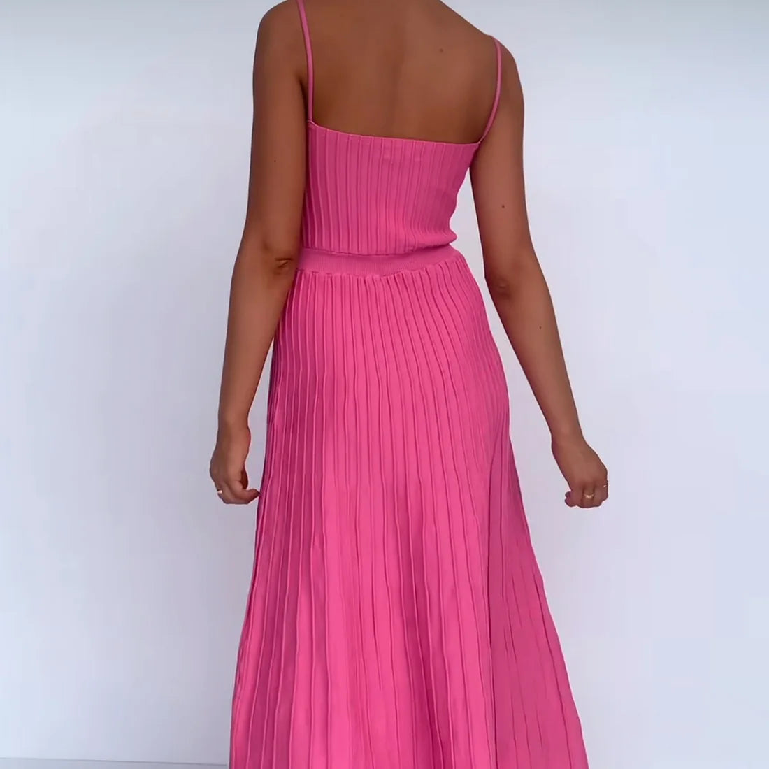 FREYA RIBBED MAXI DRESS