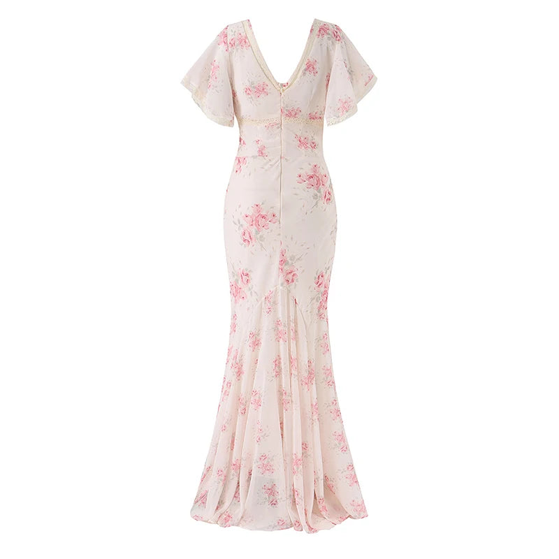 ALMA FLORAL MAXI DRESS