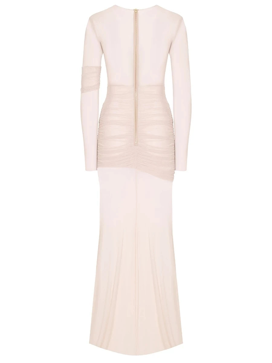 CLEMENTINE MESH MAXI DRESS