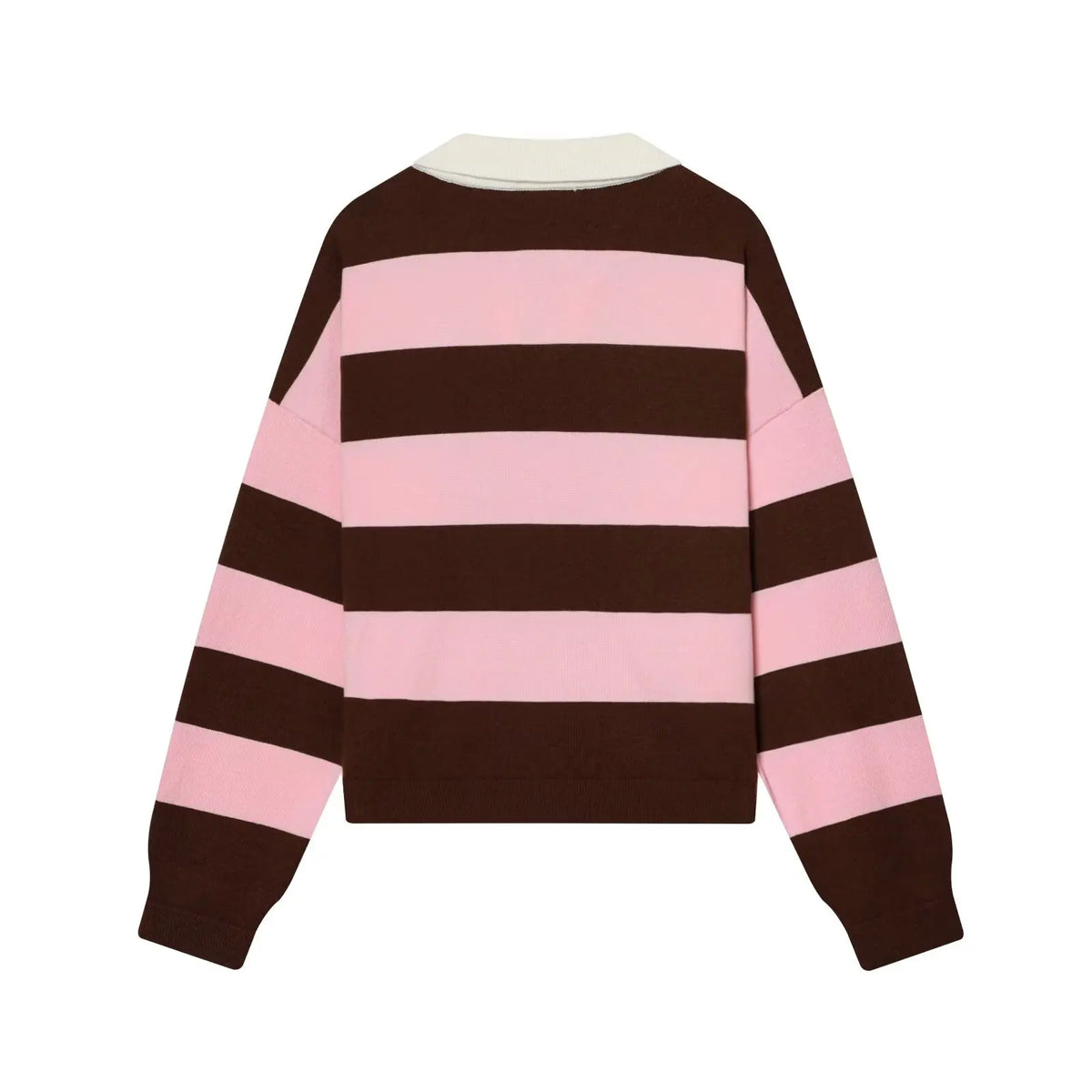 Maia Polo Striped Sweater