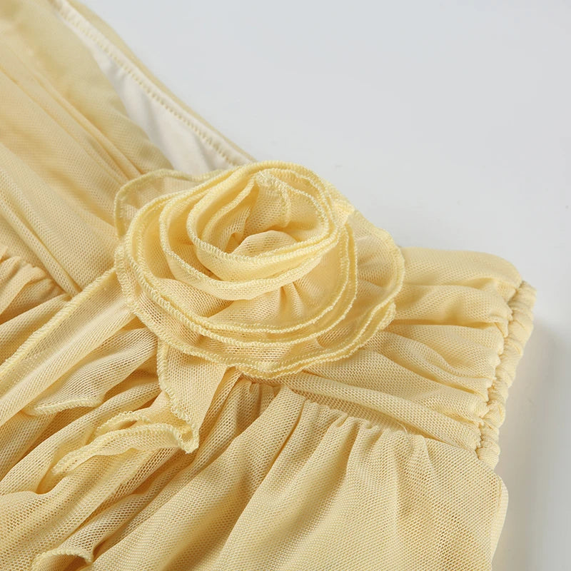 IVA FLOWER MINI SKIRT