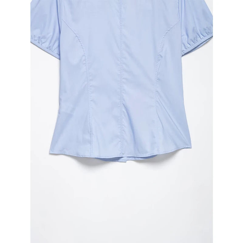 MIA TIE NECK SHIRT