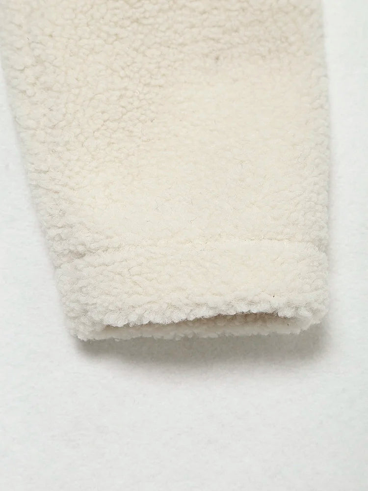 ZIA CROPPED FUR JACKET