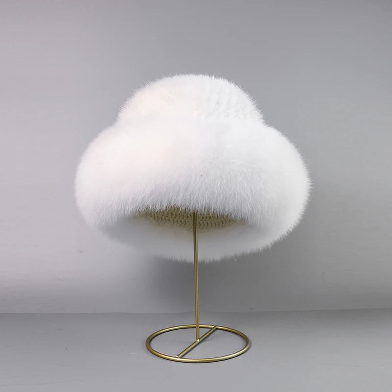 STELLA REAL MINK FUR CAP