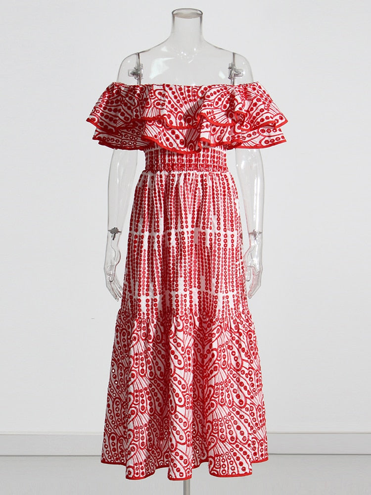 UMA MIDI DRESS
