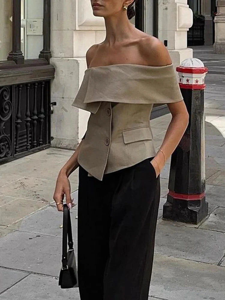 AMEL OFF SHOULDER TOP